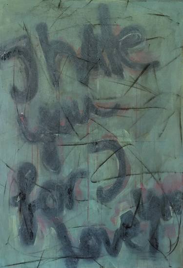 Print of Abstract Language Paintings by JAN ZIEGLER