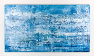 Blue abstract painting FR871 thumb