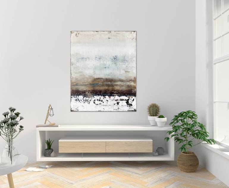 Original Abstract Expressionism Abstract Painting by Radek Smach