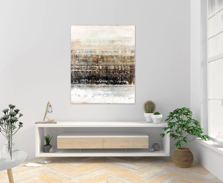 Original Abstract Expressionism Abstract Painting by Radek Smach