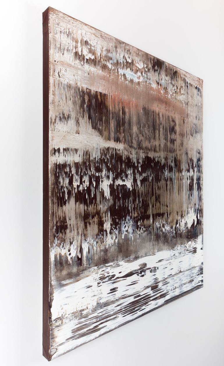 Original Abstract Expressionism Abstract Painting by Radek Smach
