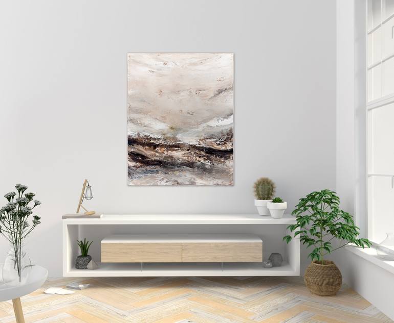 Original Abstract Expressionism Abstract Painting by Radek Smach