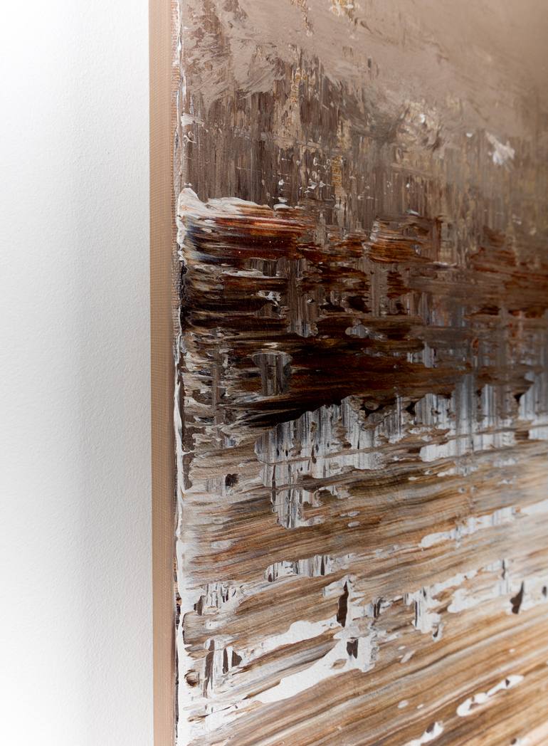 Original Abstract Expressionism Abstract Painting by Radek Smach