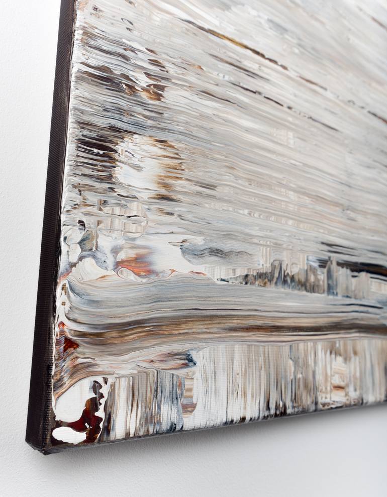 Original Abstract Expressionism Abstract Painting by Radek Smach