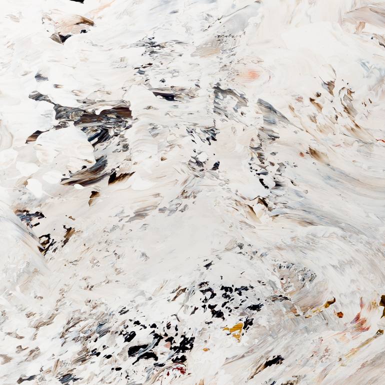 Original Abstract Expressionism Abstract Painting by Radek Smach