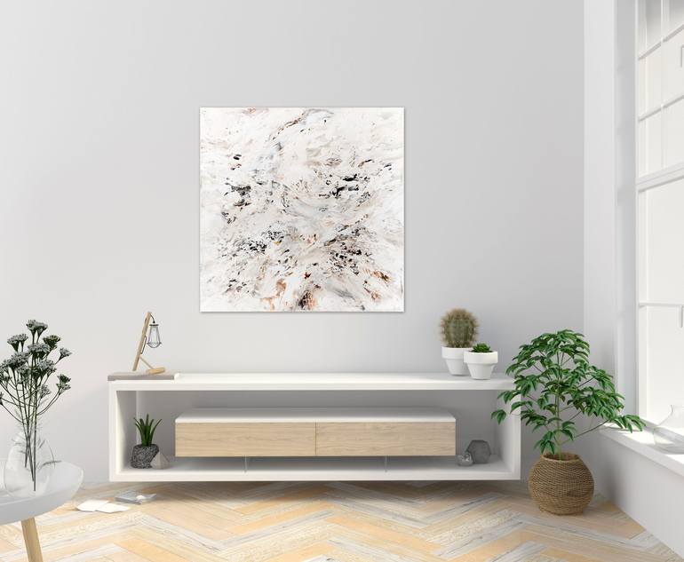 Original Abstract Expressionism Abstract Painting by Radek Smach