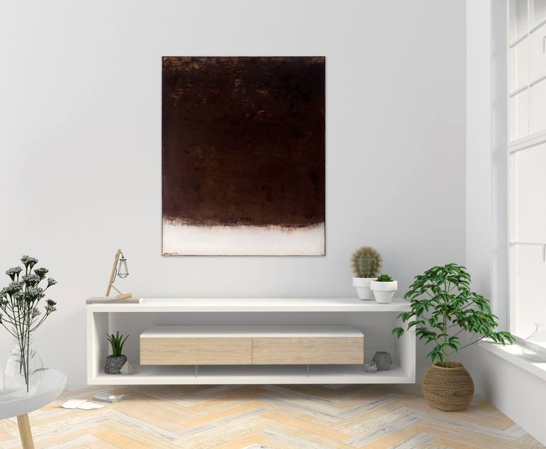 Original Abstract Expressionism Abstract Painting by Radek Smach