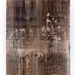 Brown abstract painting KR822 by Radek Smach
