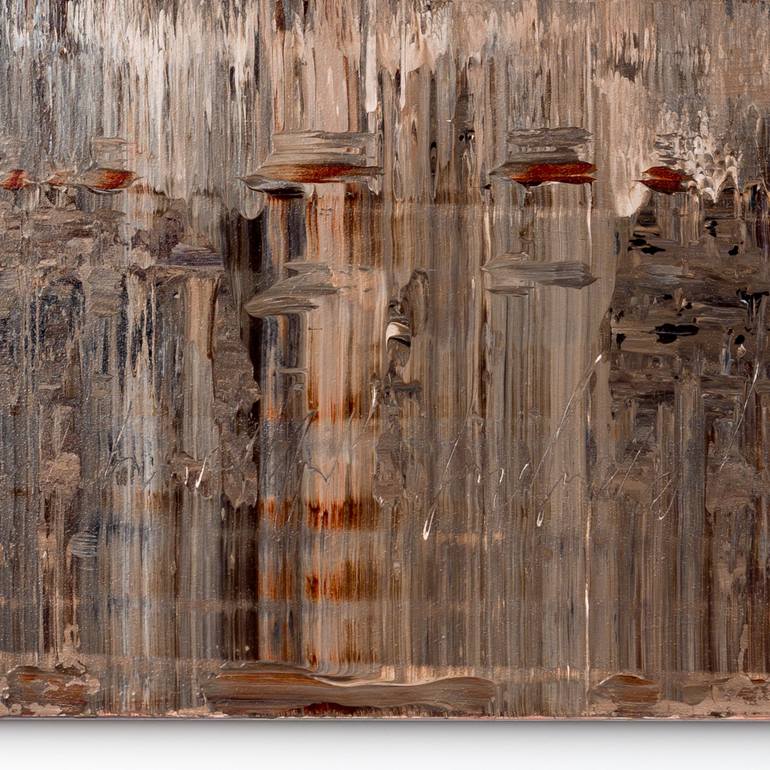 Original Abstract Expressionism Abstract Painting by Radek Smach