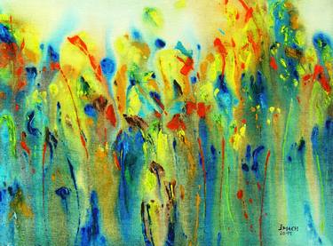 Original Abstract Expressionism Nature Paintings by Radek Smach