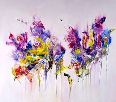 Original Abstract Expressionism Abstract Paintings by Radek Smach