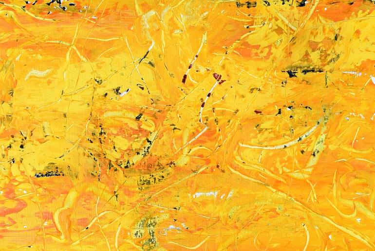 Original Abstract Expressionism Abstract Painting by Radek Smach