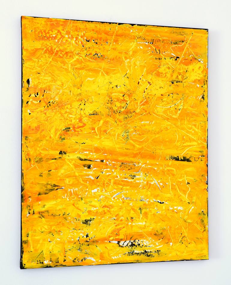 Original Abstract Expressionism Abstract Painting by Radek Smach