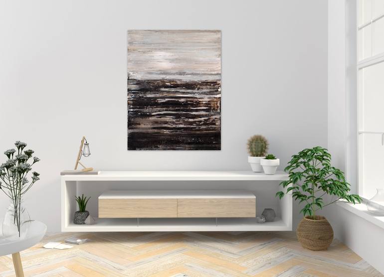Original Abstract Expressionism Abstract Painting by Radek Smach