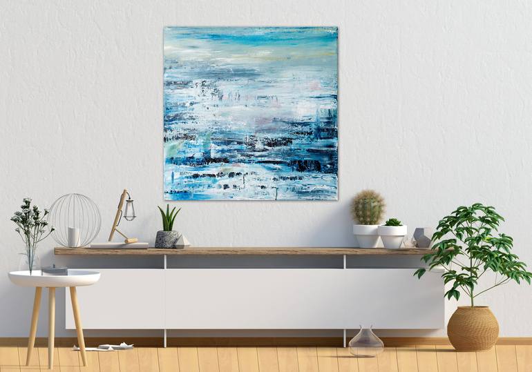 Original Abstract Expressionism Abstract Painting by Radek Smach