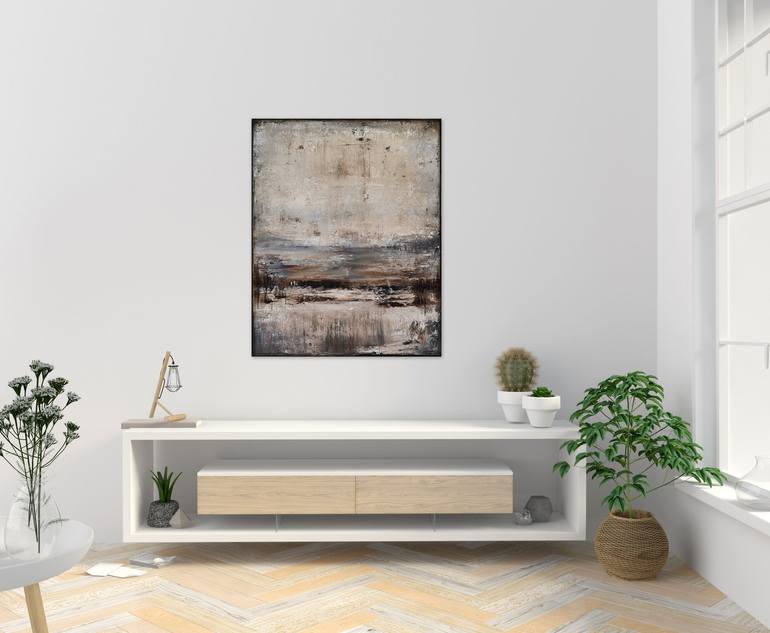 Original Abstract Expressionism Abstract Painting by Radek Smach