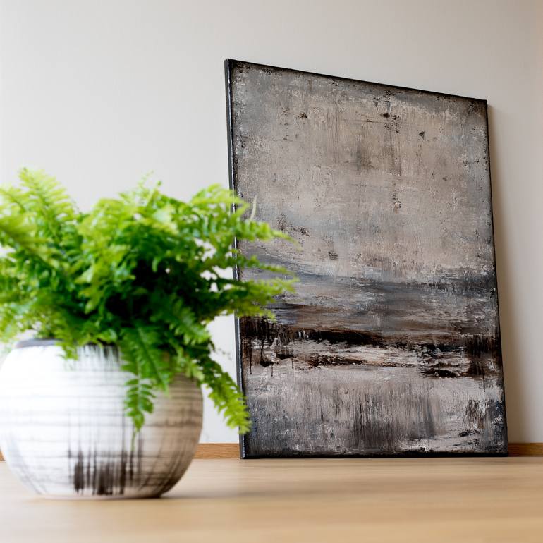 Original Abstract Expressionism Abstract Painting by Radek Smach