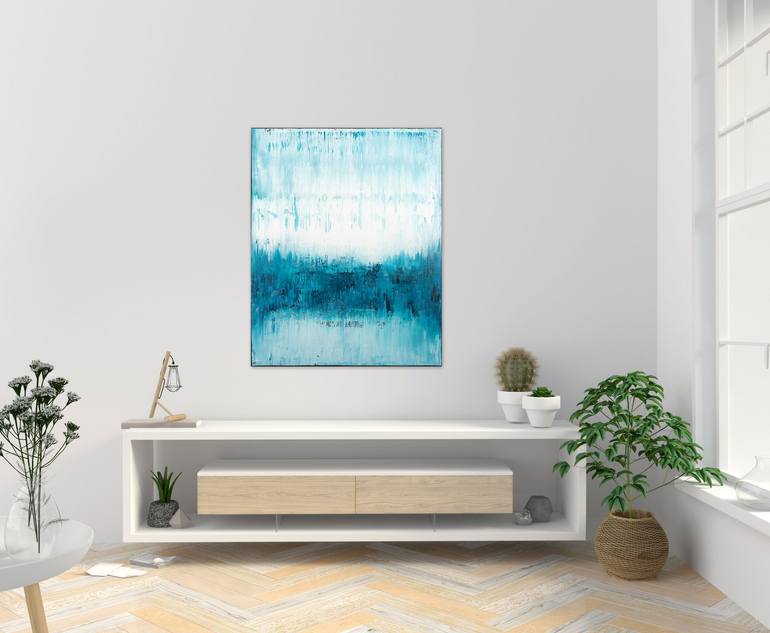 Original Abstract Expressionism Abstract Painting by Radek Smach