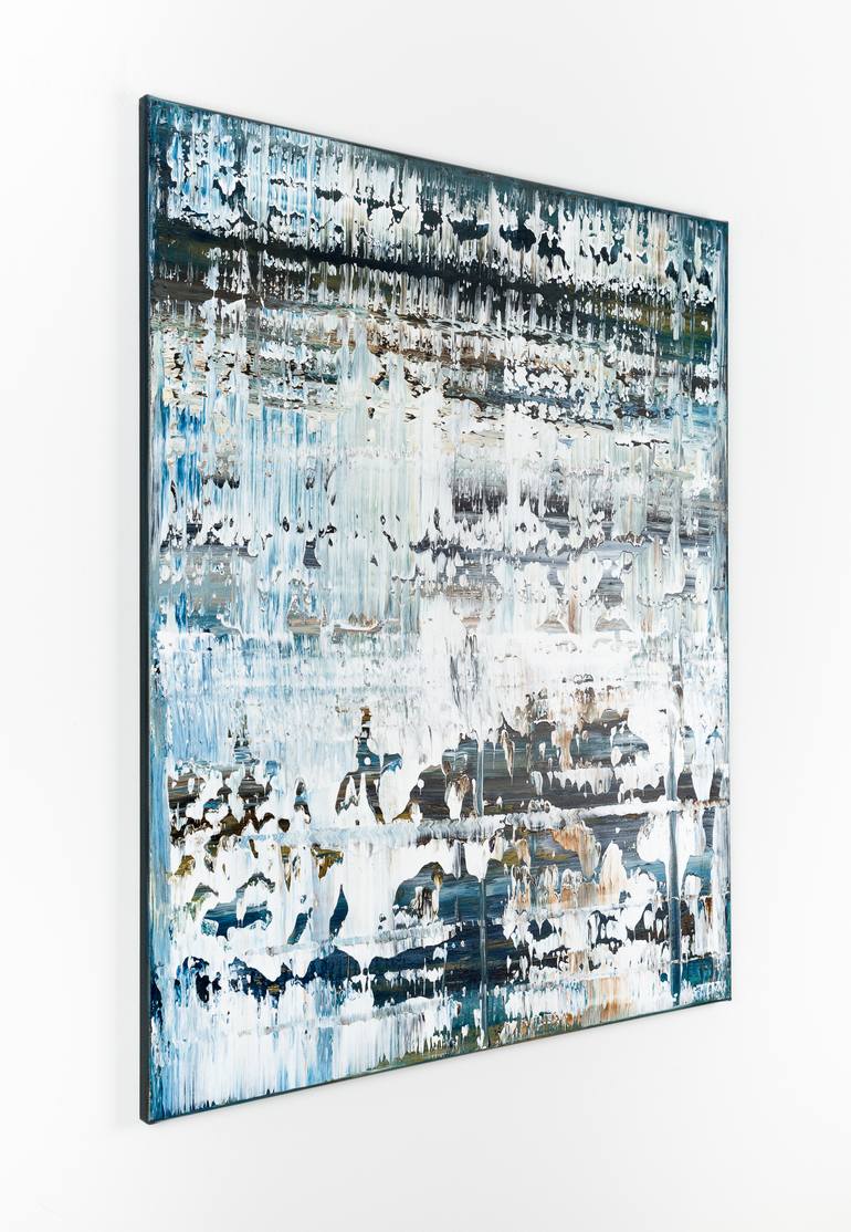 Original Abstract Expressionism Abstract Painting by Radek Smach