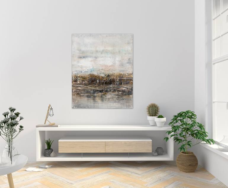 Original Abstract Expressionism Abstract Painting by Radek Smach