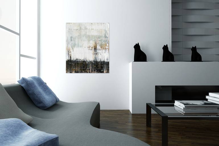 Original Abstract Expressionism Abstract Painting by Radek Smach
