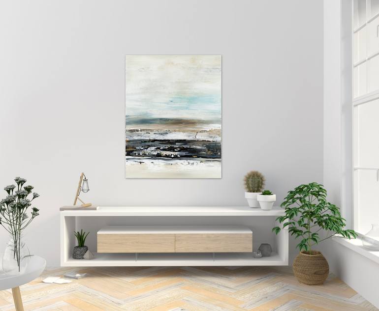 Original Abstract Expressionism Abstract Painting by Radek Smach