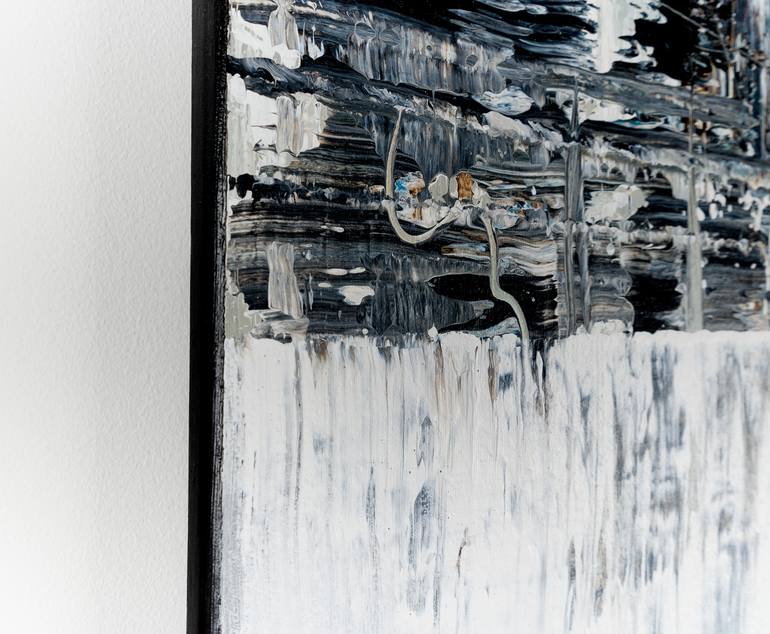 Original Abstract Expressionism Abstract Painting by Radek Smach