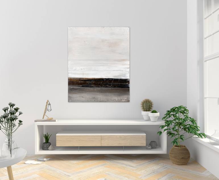 Original Abstract Expressionism Abstract Painting by Radek Smach