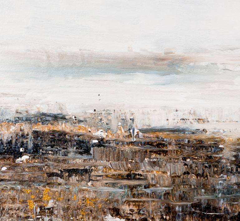 Original Abstract Expressionism Abstract Painting by Radek Smach