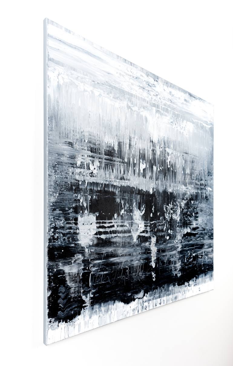 Original Abstract Expressionism Abstract Painting by Radek Smach