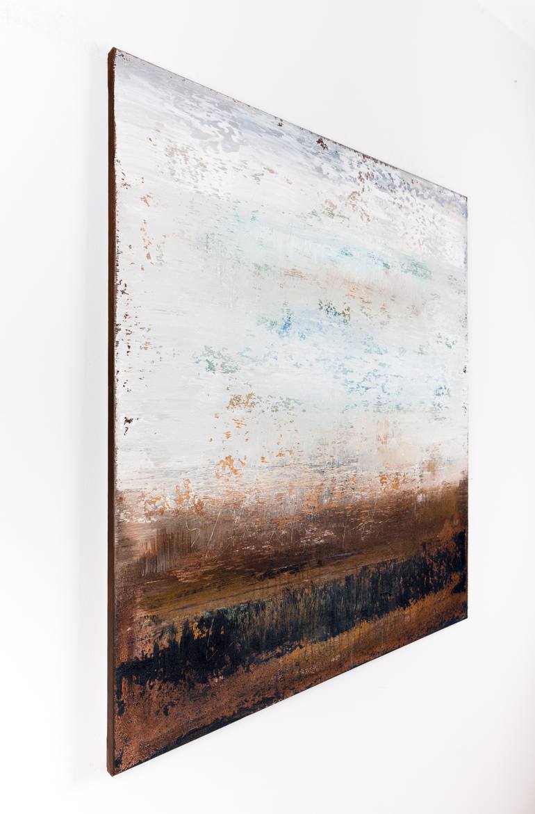 Original Abstract Expressionism Abstract Painting by Radek Smach