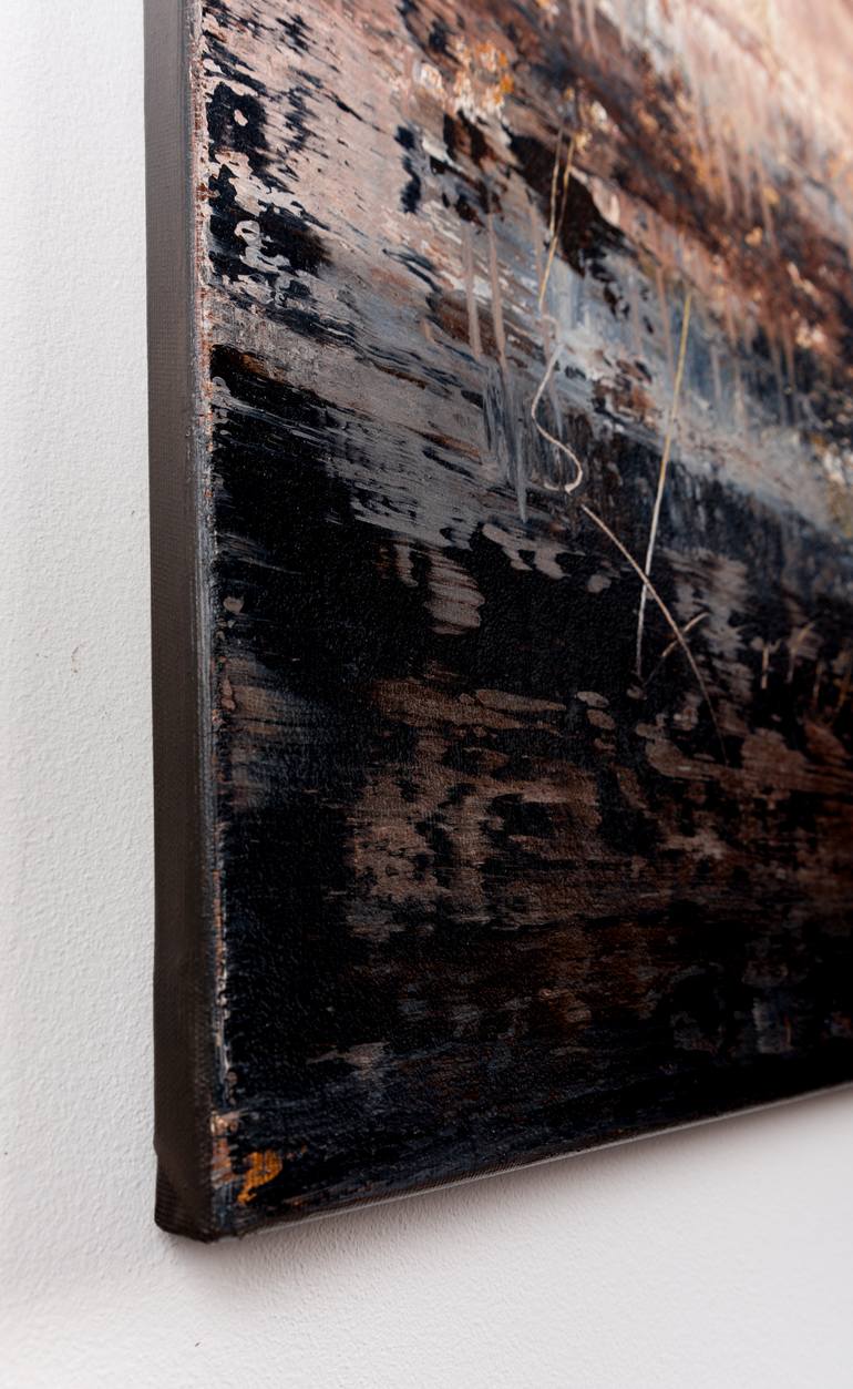 Original Abstract Expressionism Abstract Painting by Radek Smach