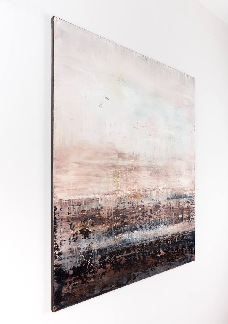 Original Abstract Expressionism Abstract Painting by Radek Smach