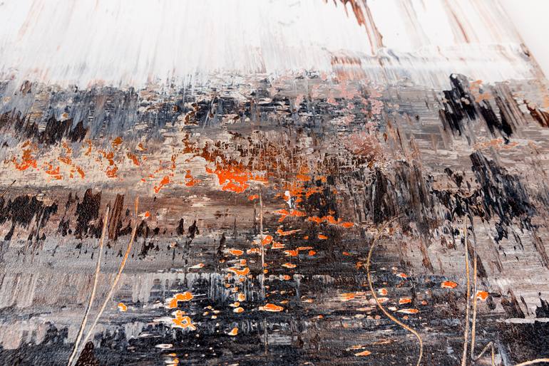 Original Abstract Expressionism Abstract Painting by Radek Smach