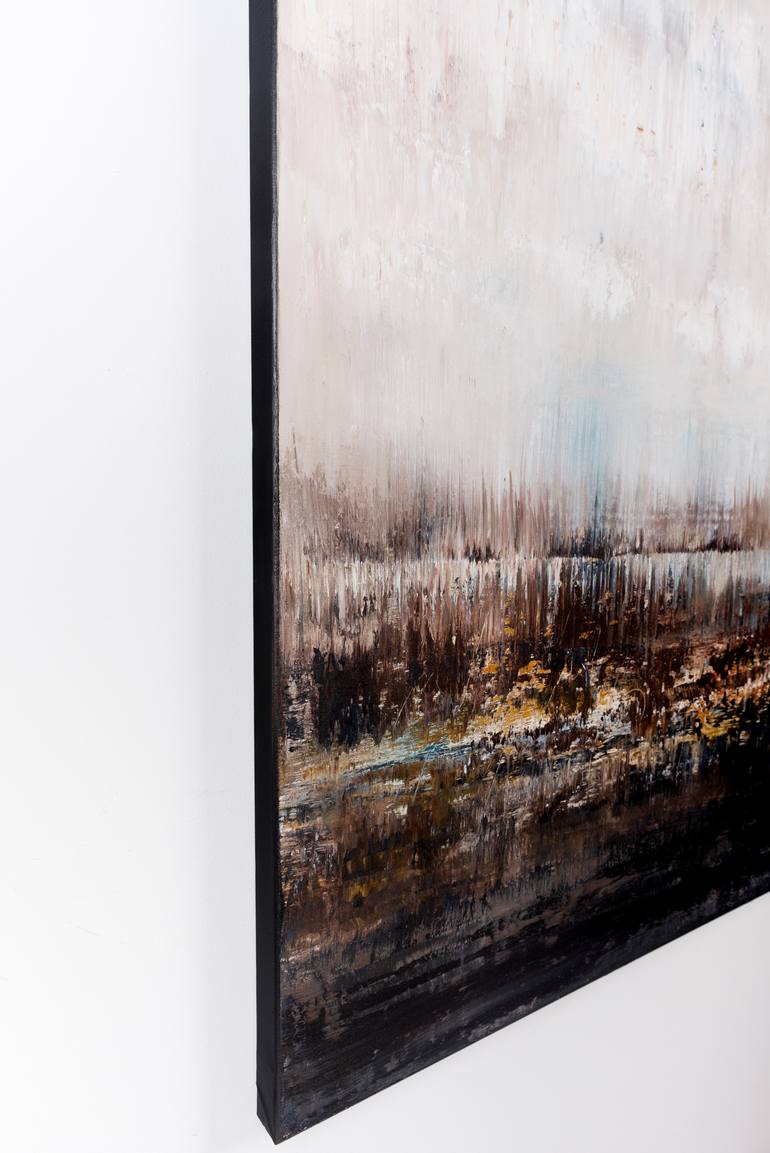 Original Abstract Expressionism Abstract Painting by Radek Smach