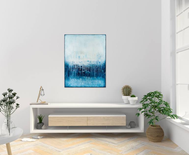 Original Abstract Expressionism Abstract Painting by Radek Smach