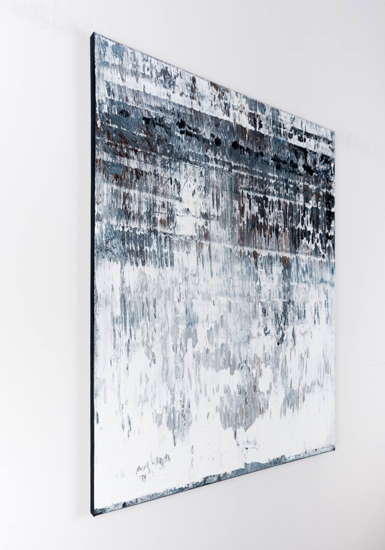 Original Abstract Expressionism Abstract Painting by Radek Smach