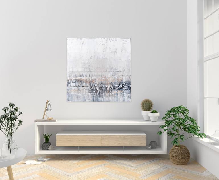Original Abstract Expressionism Abstract Painting by Radek Smach
