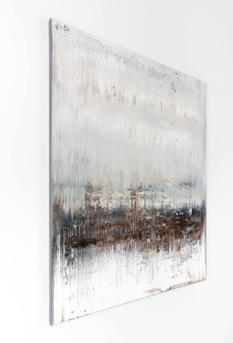 Original Abstract Expressionism Abstract Painting by Radek Smach