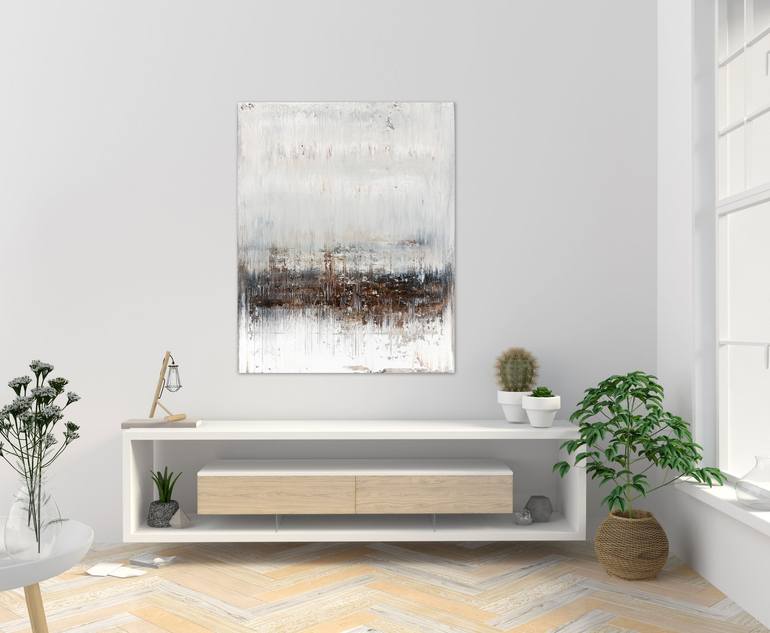 Original Abstract Expressionism Abstract Painting by Radek Smach