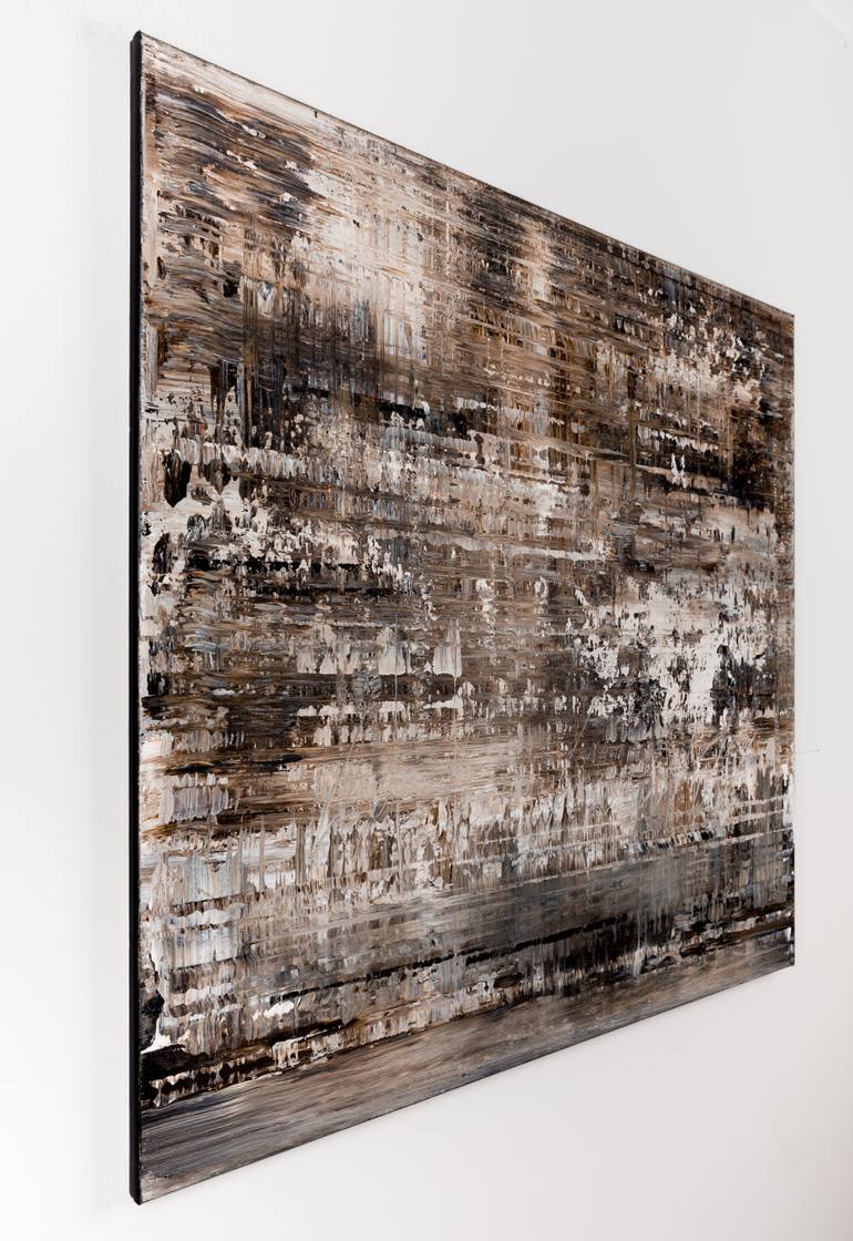 Original Abstract Expressionism Abstract Painting by Radek Smach