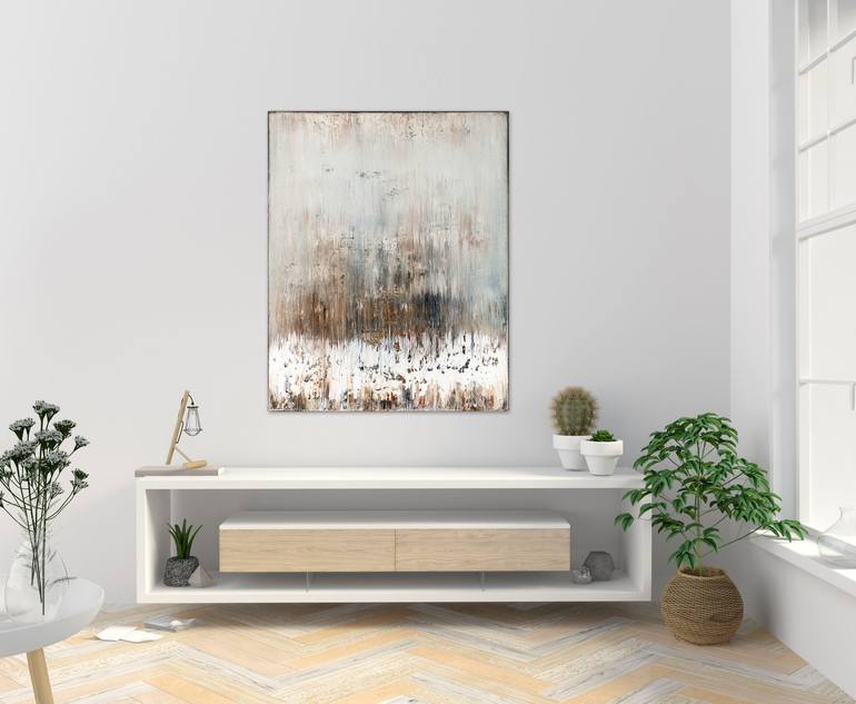Original Abstract Expressionism Abstract Painting by Radek Smach