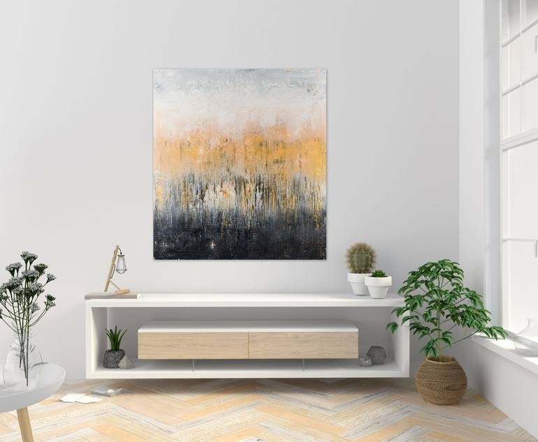 Original Abstract Expressionism Abstract Painting by Radek Smach