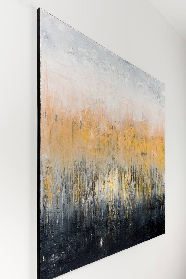 Original Abstract Expressionism Abstract Painting by Radek Smach