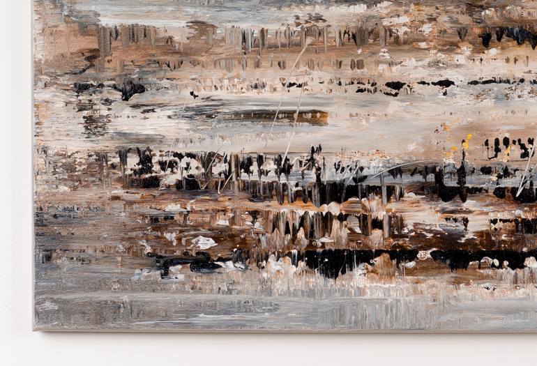 Original Abstract Expressionism Abstract Painting by Radek Smach