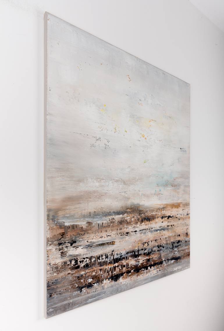 Original Abstract Expressionism Abstract Painting by Radek Smach