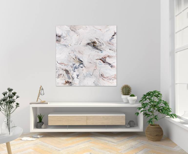 Original Abstract Expressionism Abstract Painting by Radek Smach