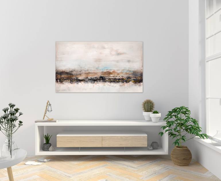 Original Abstract Expressionism Abstract Painting by Radek Smach