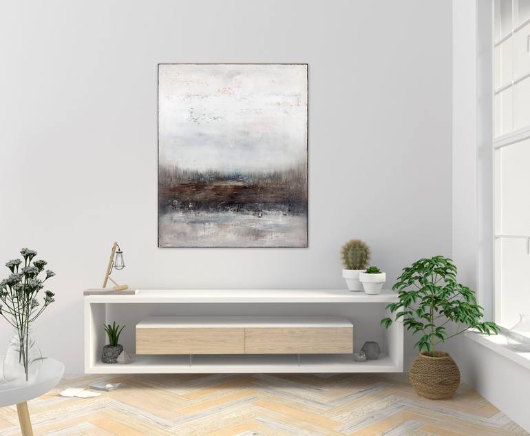 Original Abstract Expressionism Abstract Painting by Radek Smach