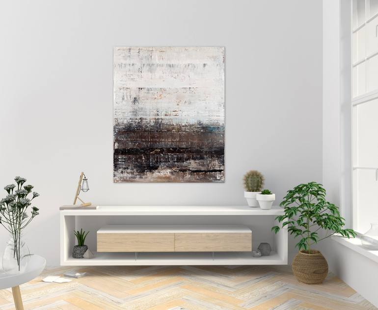 Original Abstract Expressionism Abstract Painting by Radek Smach